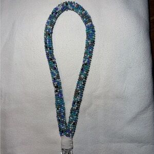 Multicolor Beaded wrist landyard